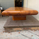 Vintage elm coffee table