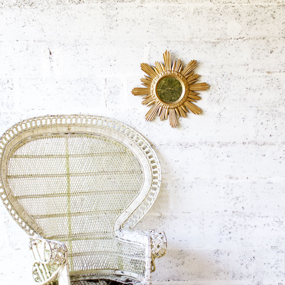 Sun mirror 60's, 46cm