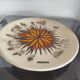 Vintage Vallauris decorative plate, 1970s.
