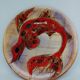 Vintage plate from the 60s. Monique Brenner / Vallauris.