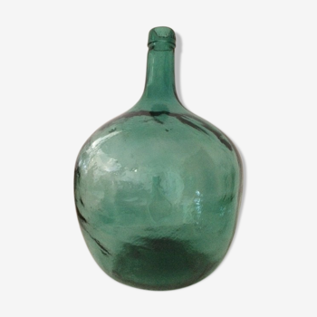 A very nice blue green about 15 l demijohn