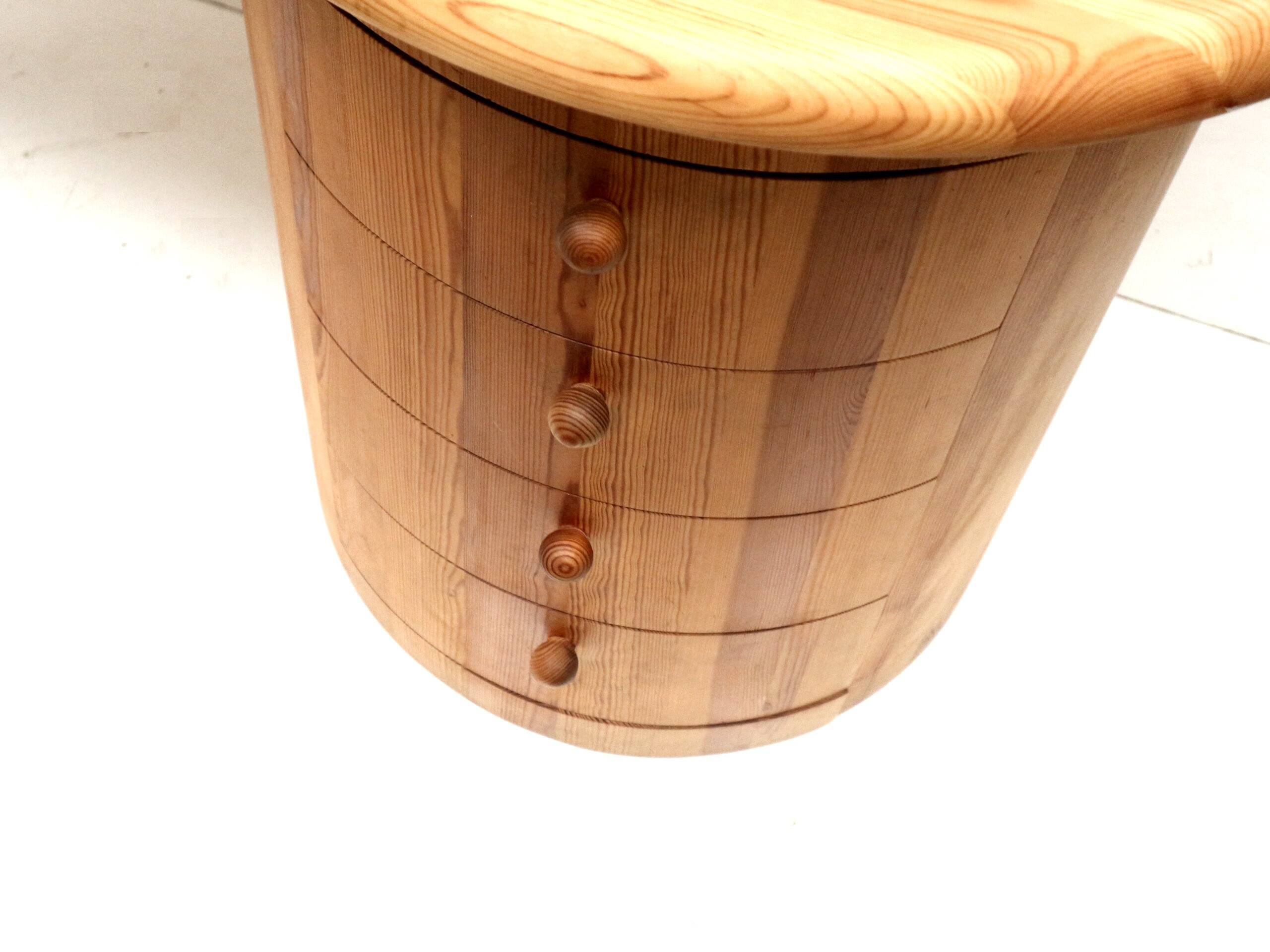 Kidney-shaped desk by CF Christensen, Silkeborg, Denmark 1970