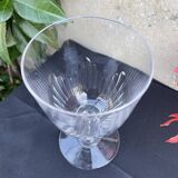 5 baccarat water glasses – art nouveau