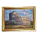Peinture à l'huile du Colisée à Rome, XXe siècle