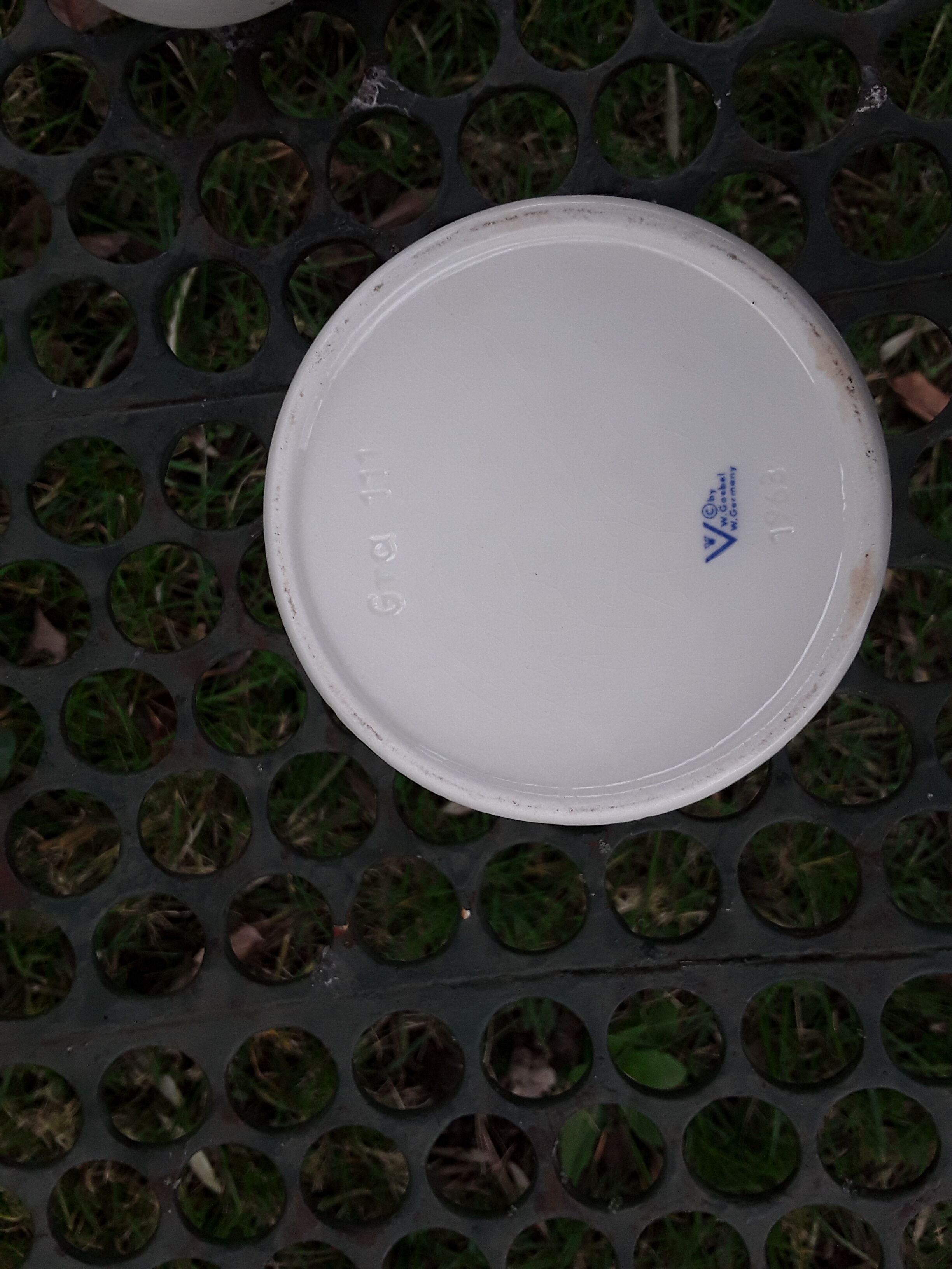 Vintage mustard maker