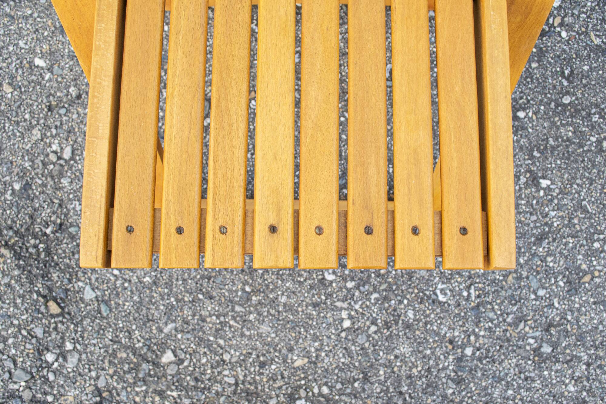 Sedia pieghevole anni '60