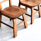 ensemble de 6 chaises à manger brutalistes