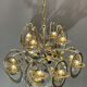 Vintage chandelier 70s planet