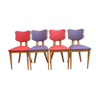 Set of 4 chairs vintage