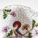 Hand-painted Limoges porcelain bird emptier