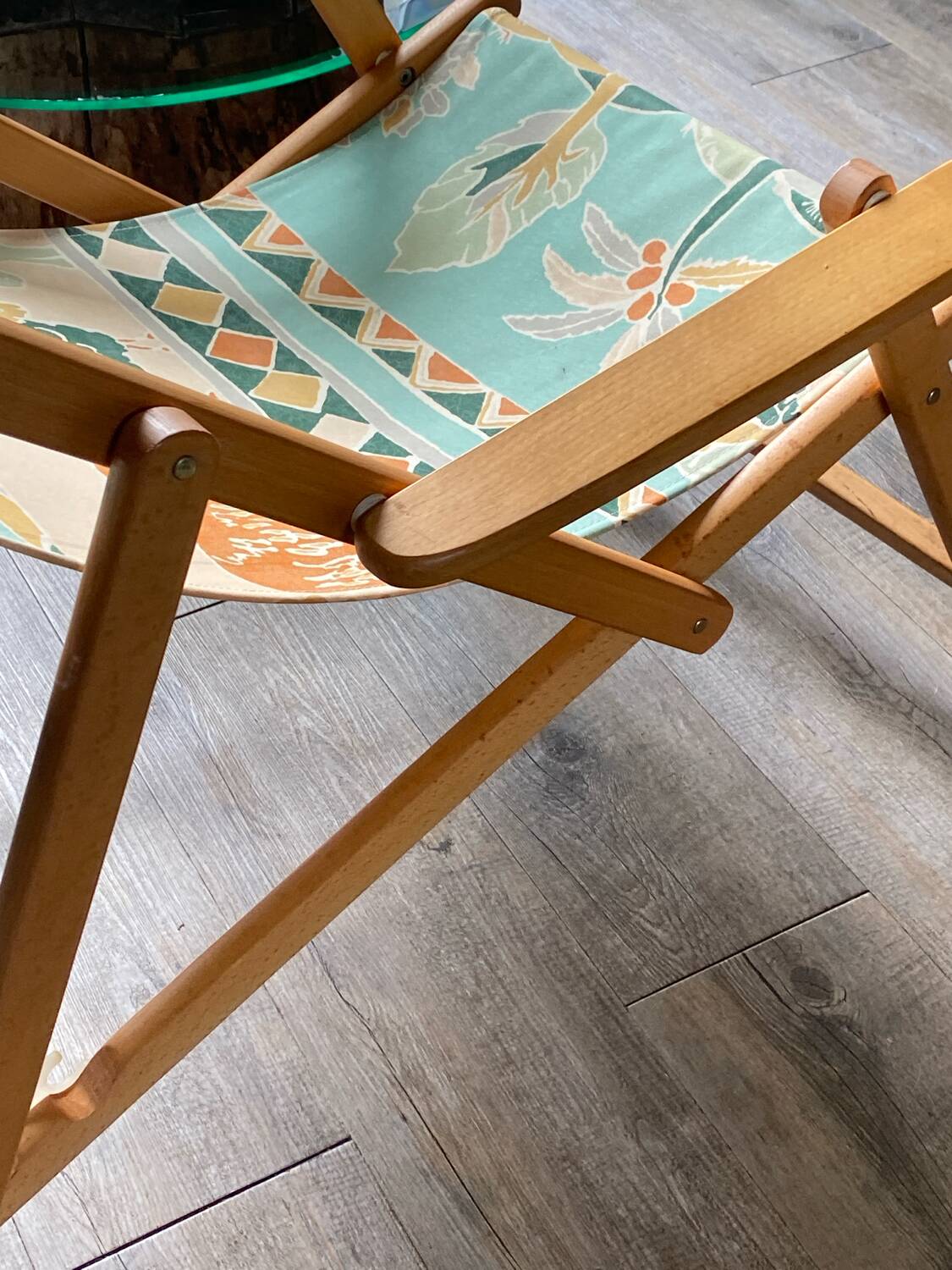 Vintage deckchair