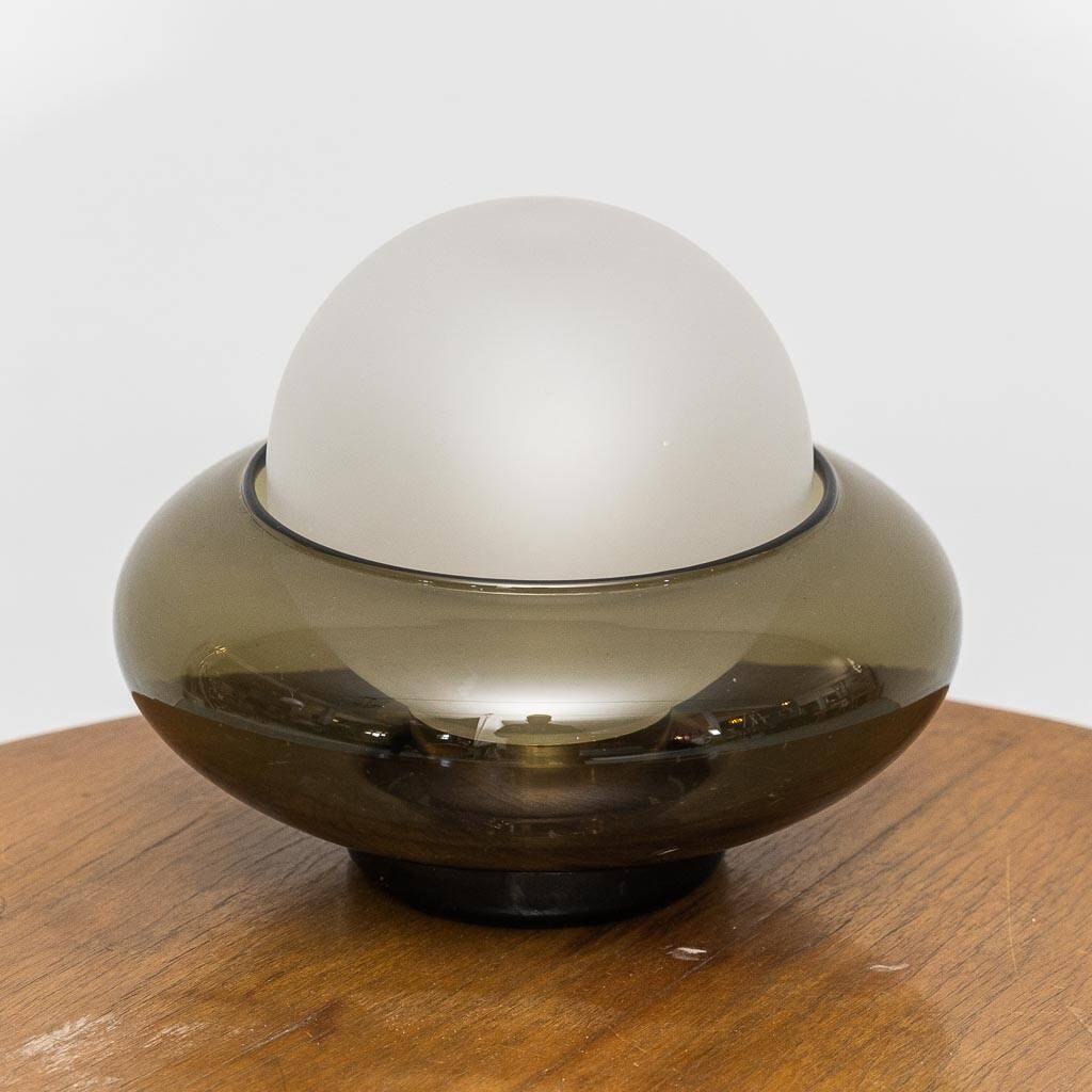 Vintage UFO table lamp by LUCI Lighting, 1970s modernism