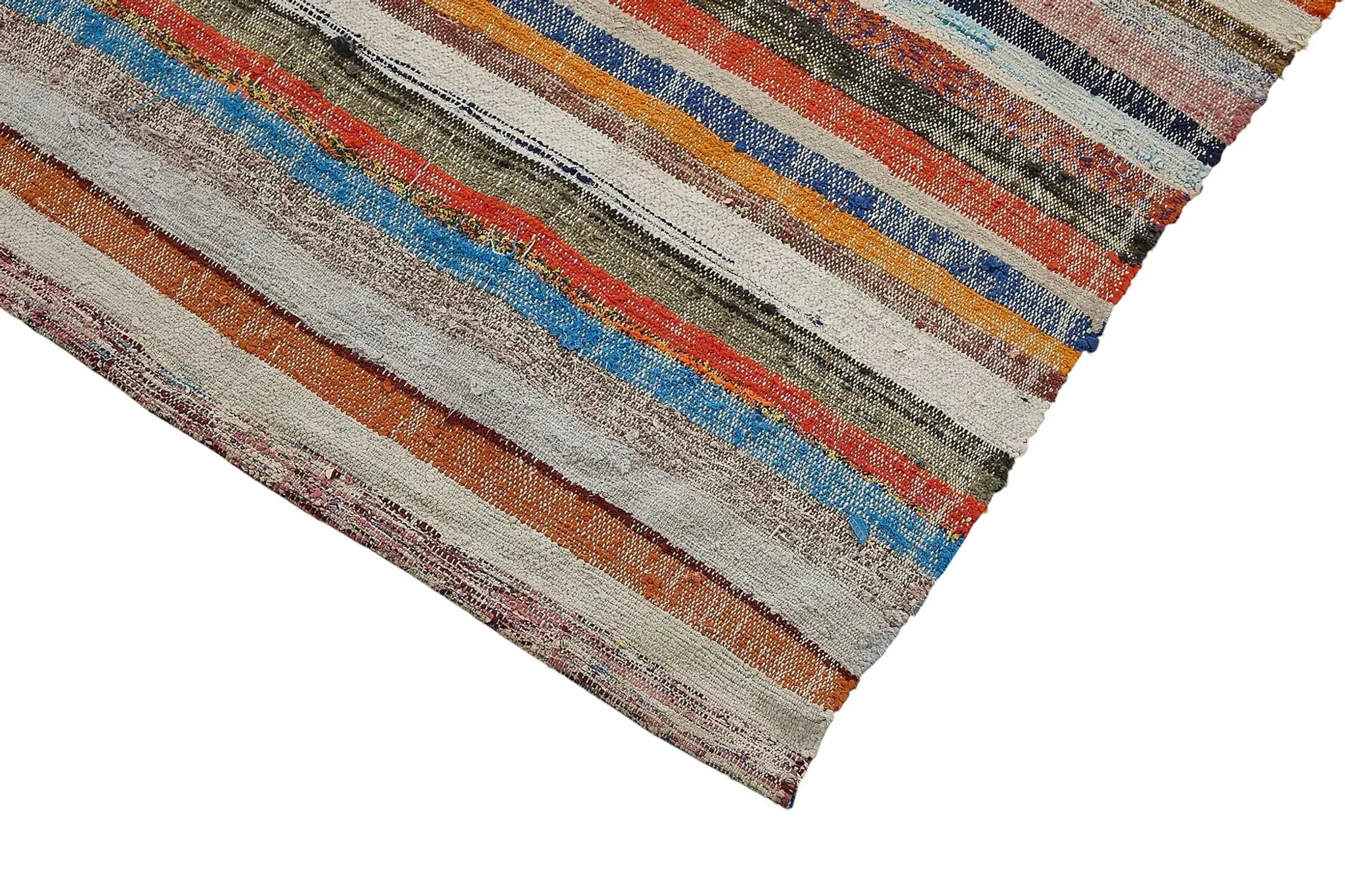 Turkish Handwoven Flatweave Chaput Kilim 170 cm x 263 cm