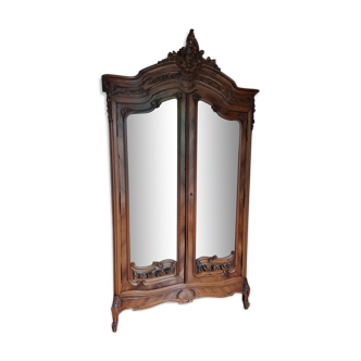 Armoire style louis XV rocaille
