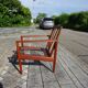 Fauteuil danois vintage en teck de john boné 1950
