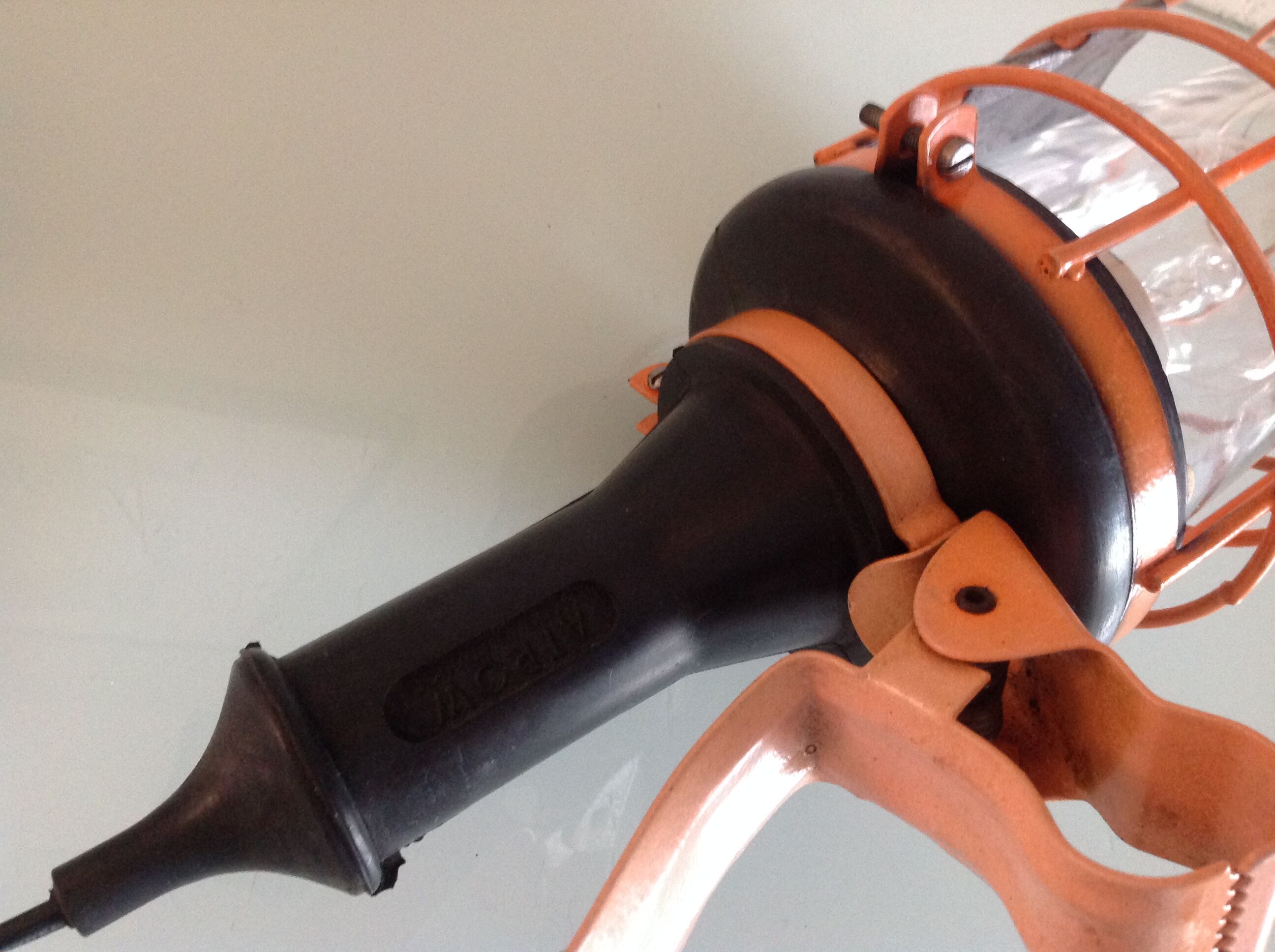 Orange Atrow Workshop Walkman with Duralex Industrial Style Glass