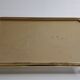 Wall coat rack in vintage gilded metal 60 cm