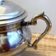 Elegant & Antique Sugar Pot Louis XVI Style Rocaille Bronze Silver