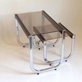 Pair of side tables 70s