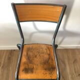 Lot de 4 chaises d’écoles