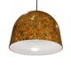 Lampara by Vidrio Millefiori, Peill & Putzler, Mid-century, Naranja, 70's –