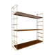 Etagère dorée style string vintage