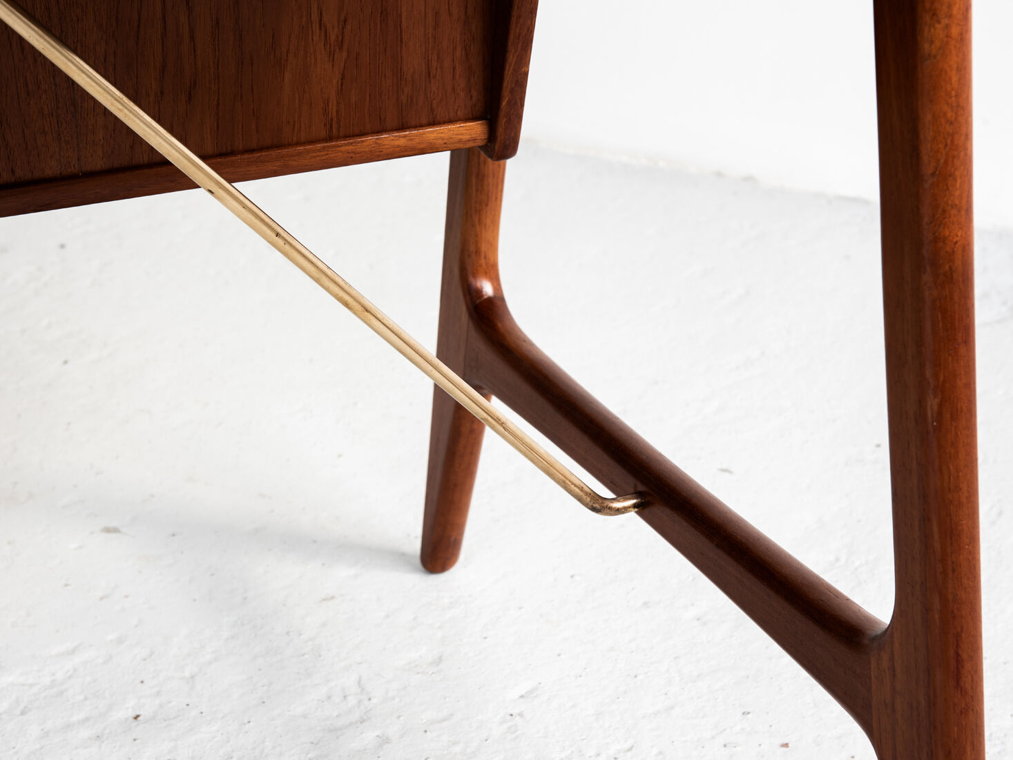 desk in teak by Arne Wahl Iversen