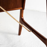 desk in teak by Arne Wahl Iversen