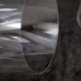 4 vintage crystal tumblers from Baccarat, model Nancy.