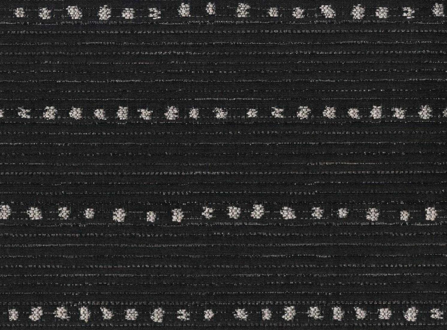 Chaise en tissu noir perennials dotty, europe, années 1960