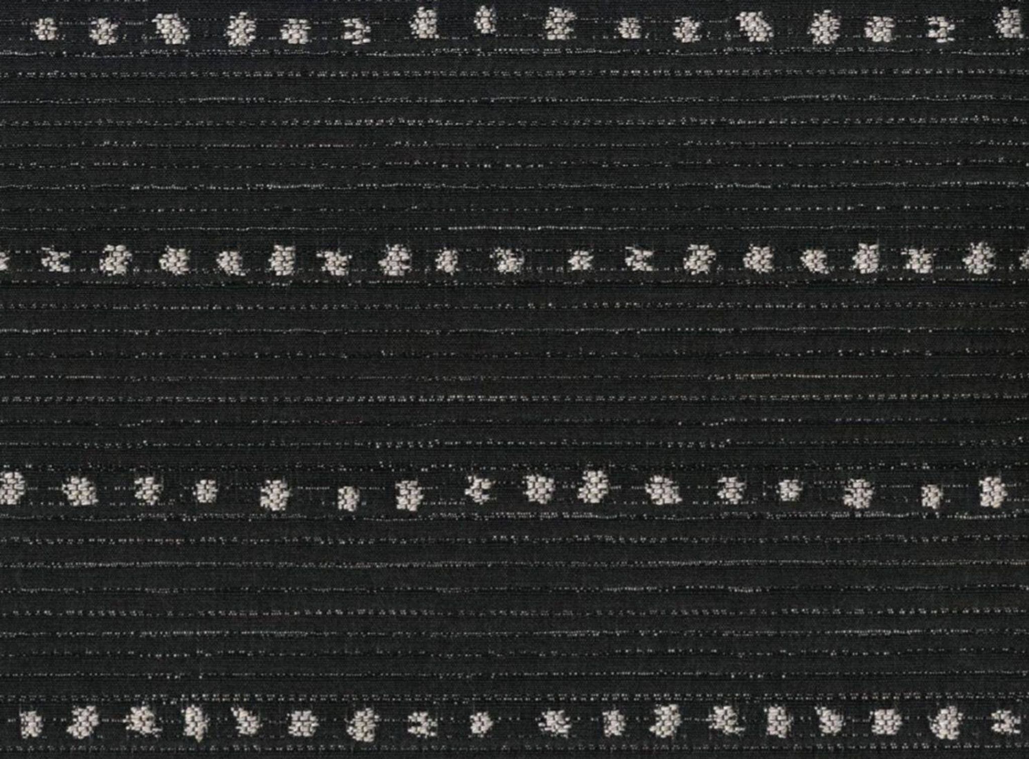 Mid Century Heart Chair in Black Perennials Dotty Fabric, Europe, 1960s