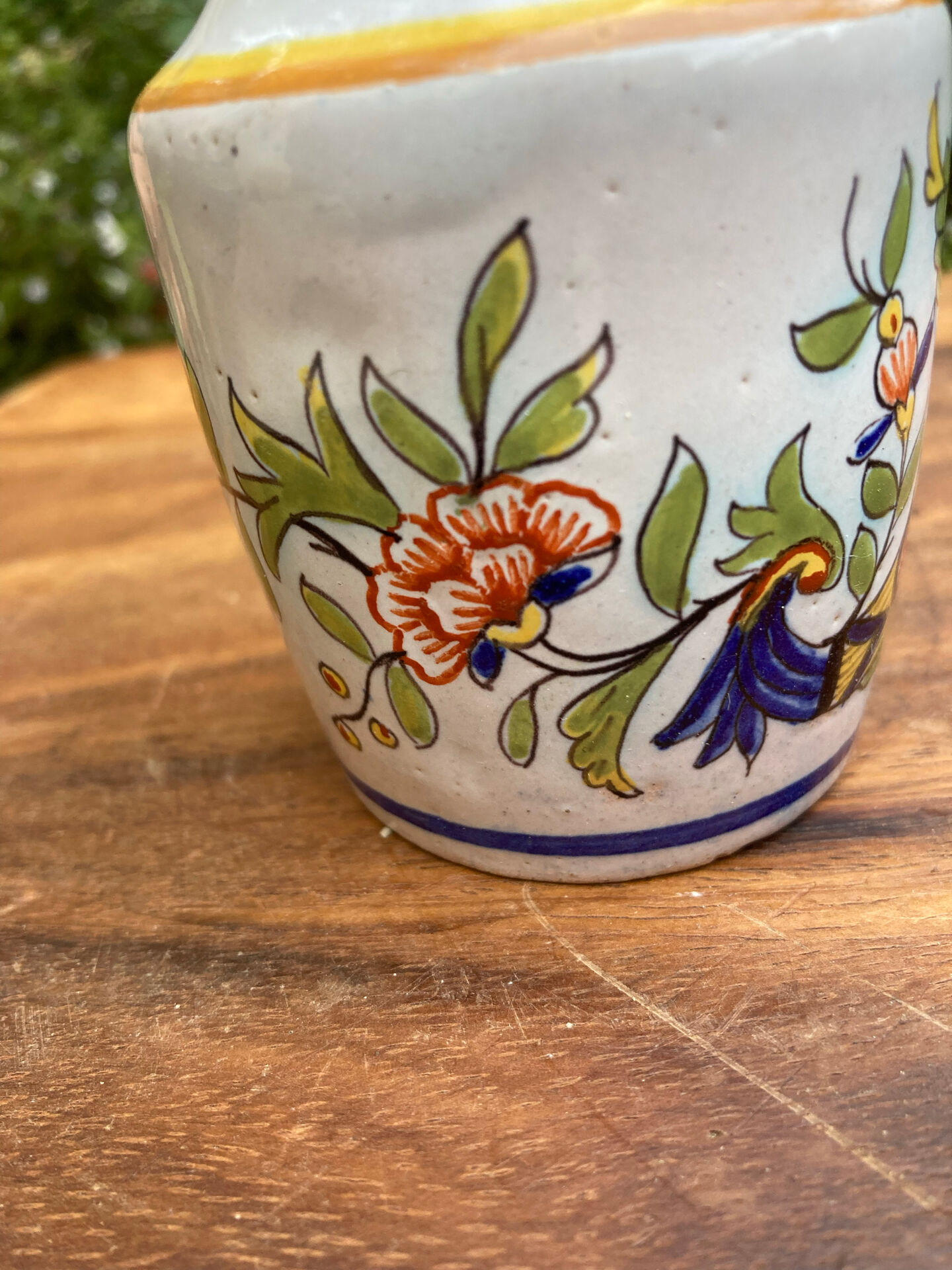 Soliflore Desvres pottery