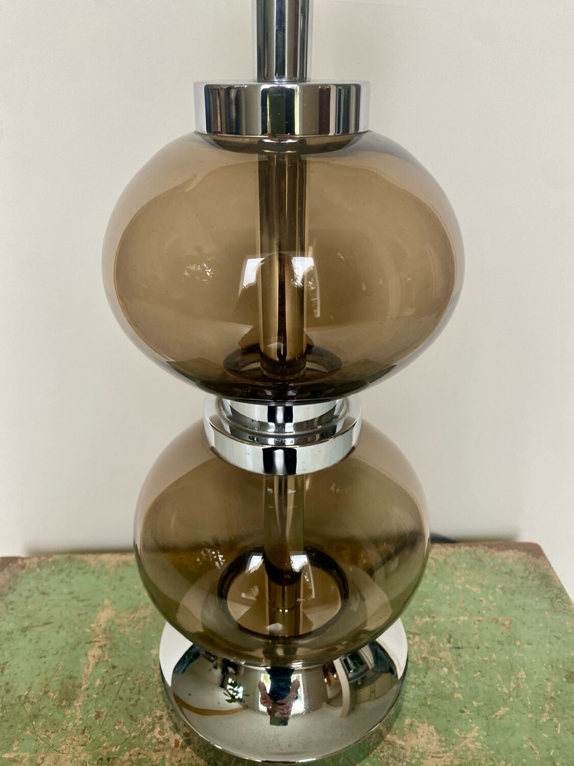 Space Age lamp base Richard Essig