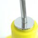 Vintage glass pendant lamp 70s yellow