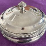 Silver metal tureen