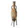 Genuine Roman amphora from marine excavation with its forged iron base.