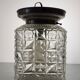 Plafonnier en verre Vintage 50