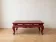 Asian coffee table in red wood