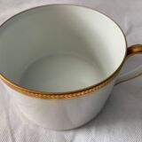Jammet Seignolles Limoges porcelain and gold cup