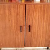 vintage Scandinavian teak bookcase