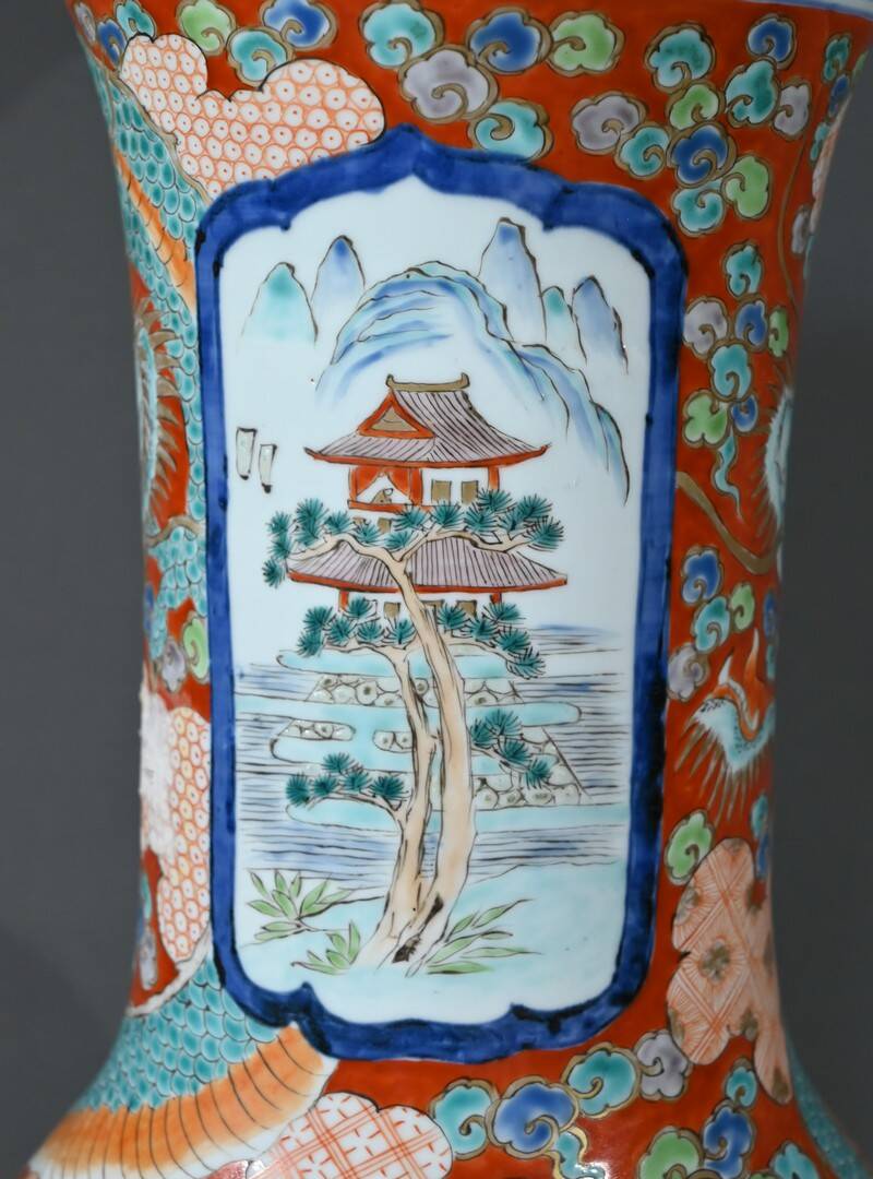 Important Arita Vase, Meiji era, Japan – Late 19th century