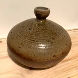 Pyrite sandstone vase