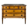 Commode de style Louis XVI en merisier marbre des pyrénées
