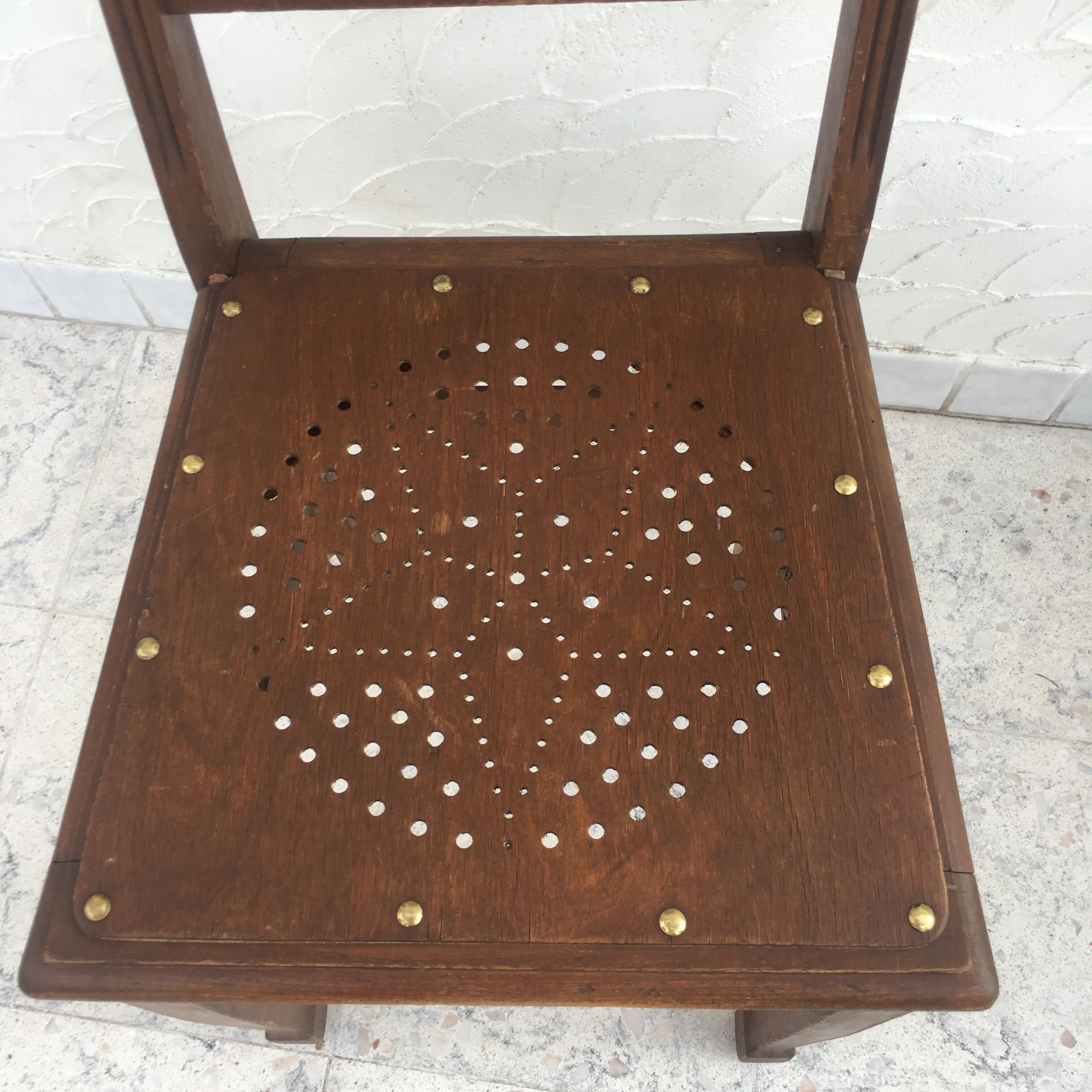 Lot of 6 Bistrot chairs Luterma