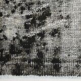 Black & gray antique handmade Turkish rug 259x175cm