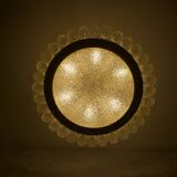 Blown glass ceiling chandelier