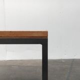 Mid-century minimalist convertible side table model T-Angle by Florence Knoll for Knoll International, 1950s.