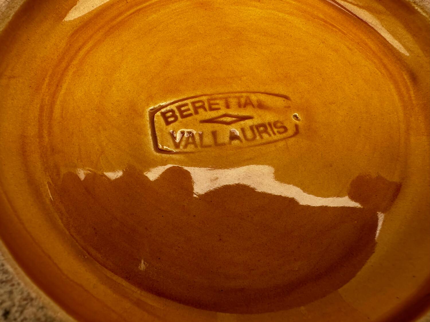 Beretta Vallauris ceramic centerpiece/fruit basket