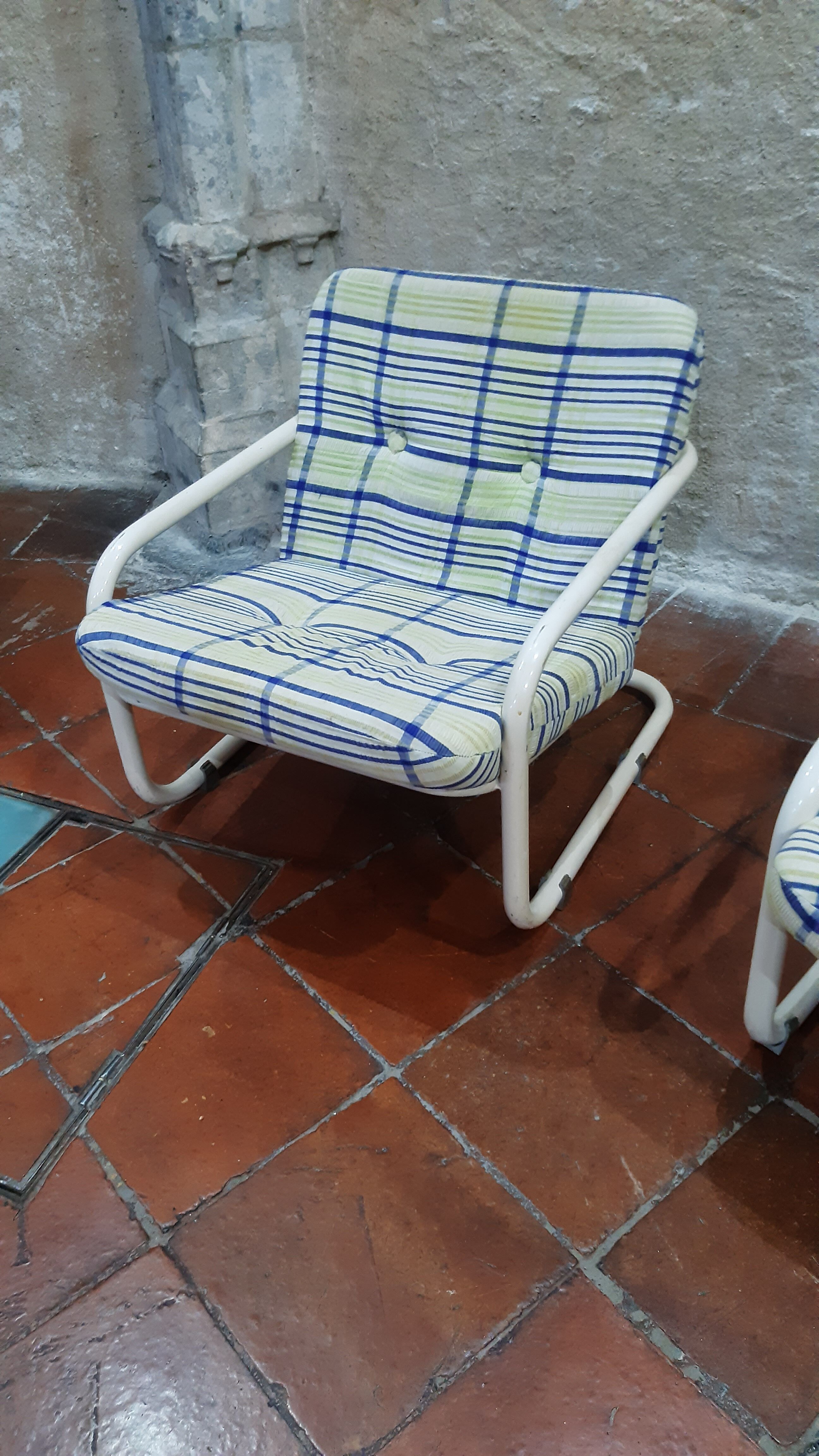 Two 1973 Prisunic chairs