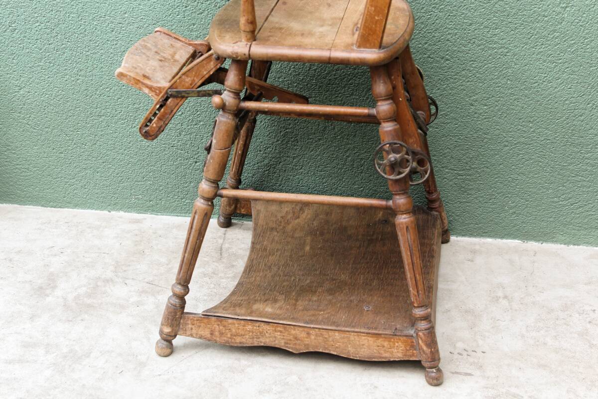 Baby high chair, early 20th century